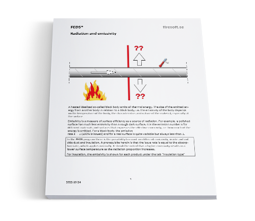 Feds - Radiation and emissivity